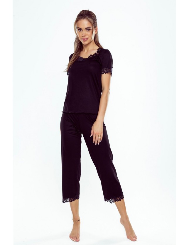 Elegáns női pizsama Eldary Aster Plus kr/r 2XL-3XL