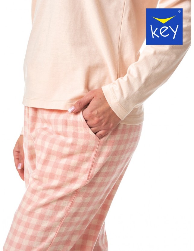 Meleg Női pizsama Key LNS 447 B22 dł/r S-XL