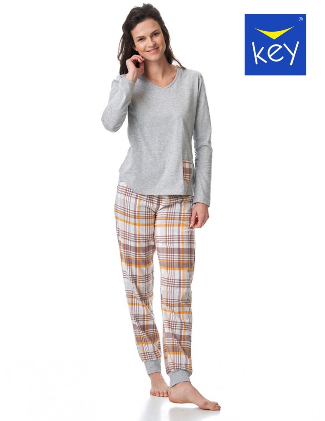 Flanel női pizsama Key LNS 458 B23 S-XL