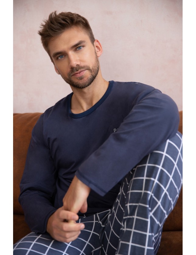 Maxi férfi pizsama szett Taro Roy 3076 5XL-6XL Z24