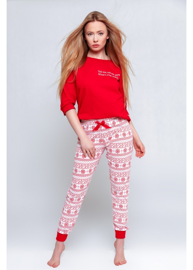 Téli pizsama szett Tell Me 7/8 Christmas S-XL