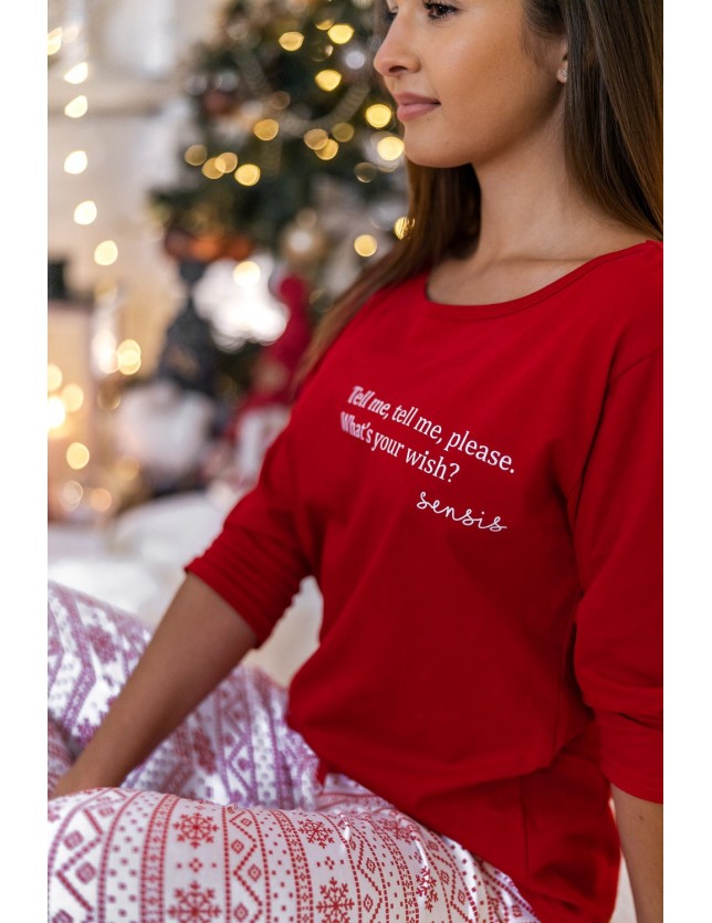 Téli pizsama szett Tell Me 7/8 Christmas S-XL